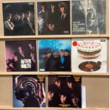 Seven Rolling Stones LP albums - 'The Rolling Stones' on Decca LK4605,