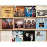 Twelve LPs - mixed Rock/New Wave circa 1980s including Ian Drury and The Blockheads 'Do It