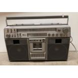 A retro AIWA stereo 990 radio cassette player (Ghetto blaster) (saleroom location: S2 QB14)