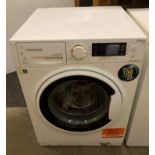 Hotpoint Ultima S-line 8kg washing machine (240v) model: RPD 8457 J (saleroom location: PO)