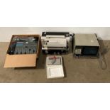 Four assorted items including a Eumig mark S 810D reel-to-reel viewer, Plus Vollmatic 51000,