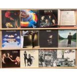 Twelve LP albums - Fleetwood Mac 'Rumours', Eric Clapton '461 Ocean Boulevard',