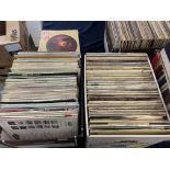 Contents to boxes - approximately 160 assorted LP records - Classical, Pop/Rock, Easy Listening,