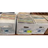 Contents to three boxes - approximately 220 LP records including Easy Listening, Big Band,