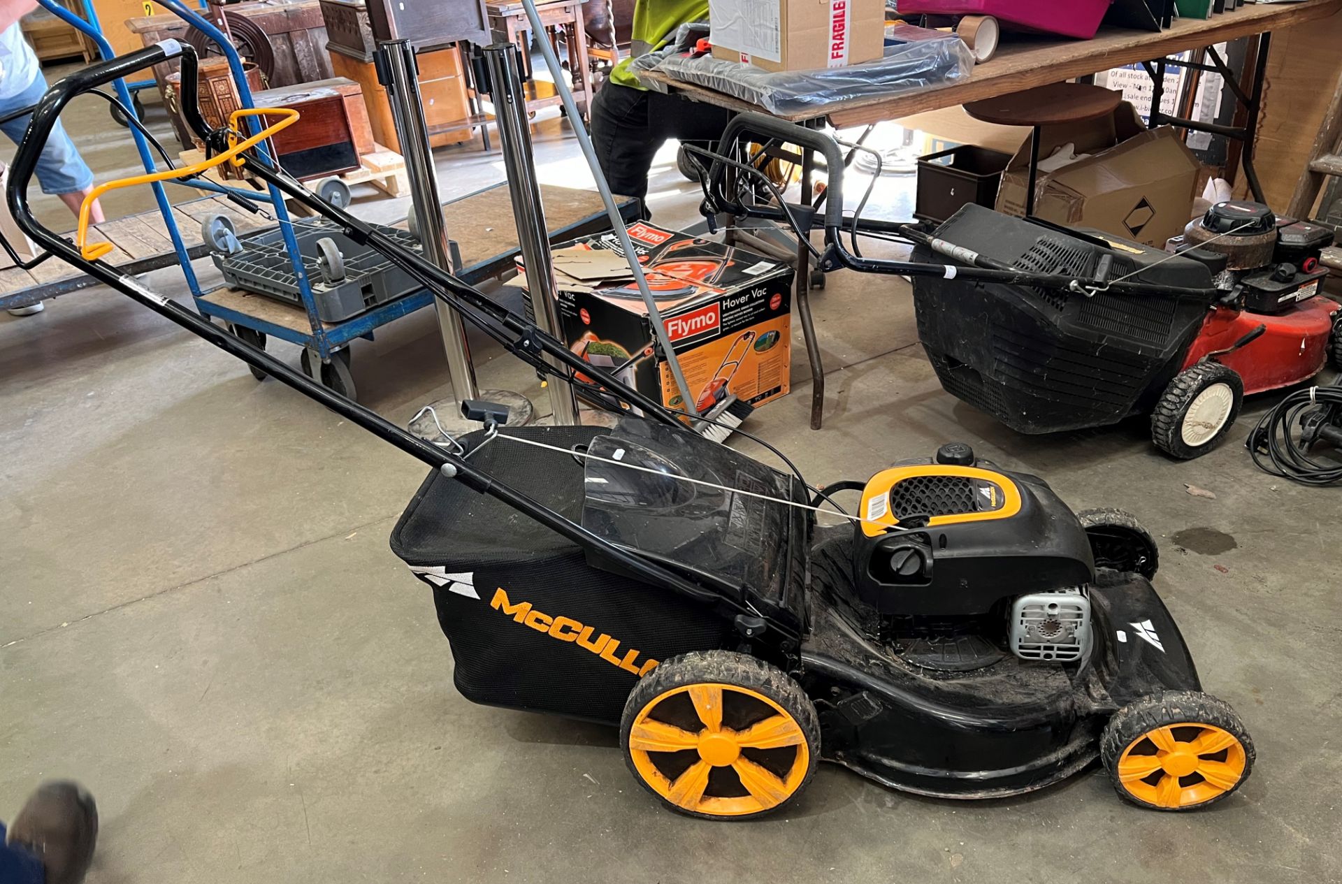 McCulloch PNC M51-140 WR class rotary petrol lawn mower with Briggs & Stratton 500E engine and