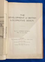 E L Ahrons M I Mech E 'The Development of British Locomotive Design' published The Locomotive