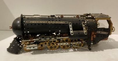 Meccano rail road J3A-Hudson model train (saleroom location: S1 T1)