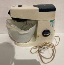 Kenwood chef mixer with original glass bowl,