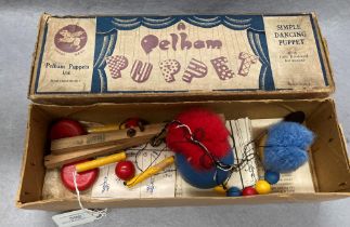 A boxed Pelham ostrich puppet 'Simple Dancing Puppet' (saleroom location: S3 counter)