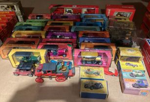 Forty diecast vehicles by Matchbox, Matchbox Models of Yesteryear,