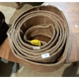 Large brown webbing sling (saleroom location: MA1) Further Information *Please note