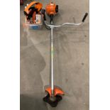 Stihl FS 70c petrol strimmer with harness,