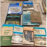 Books and leaflets relating to Morris Minors (11) (Saleroom location: S3 T3)