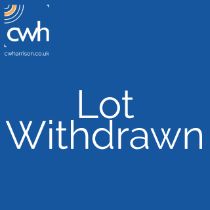 Lot withdrawn by vendor