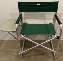 Aluminium folding garden chair (saleroom location: MA6)