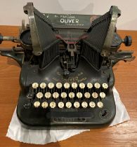 Vintage metal The Printype Oliver Typewriter No. 5 by The Oliver Typewriter Co.