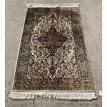Iranian and Oriental Bazaar hand knotted rug 146 x 94cm (saleroom location: MA4)