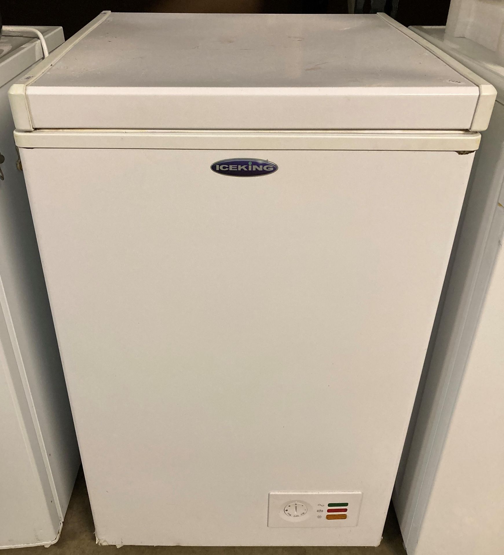 Iceking chest freezer modelL CFAP 100w 99L - 240v (saleroom location: PO)