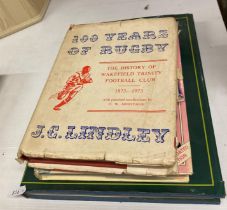 J C Lindley 100 Years of Rugby - The History of Wakefield Trinity Football Club (1873-1973),