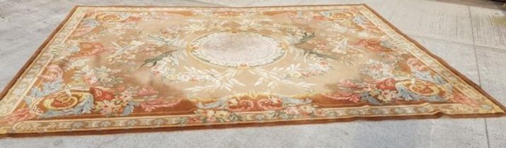 Savonnerie design carpet (originally identified by Bonhams) 300cm x 400cm - understood to have been