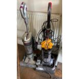 Dyson DC-33 vacuum cleaner and Vax Reach vacuum cleaner (not tested) (saleroom location: Sunnybank