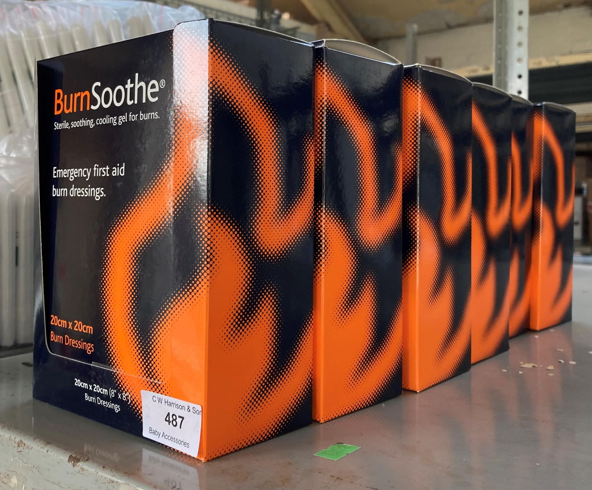6 x boxes of 5 BurnSooth burn dressings (20cm x 20cm) (saleroom location: Sunnybank Street, - Image 2 of 3