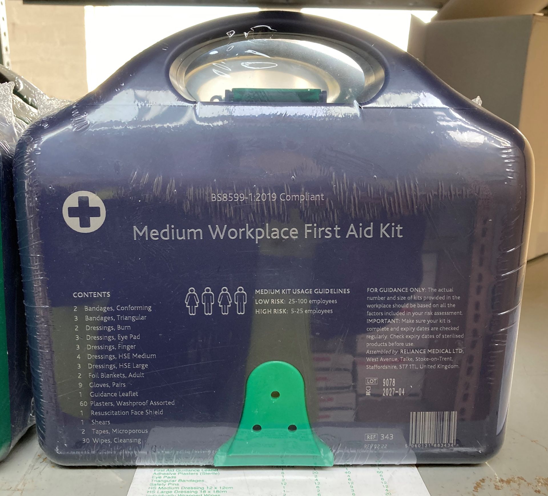 6 x medium workplace First Aids kits (saleroom location: Sunnybank Street, - Image 2 of 2