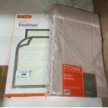 2x STOKKE BED LINEN SETS (Saleroom location: L12)