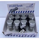 60 x new 21 LED torches (Saleroom location Cont 7) Further Information Please note