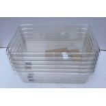 24 x new large plastic Gastronorm trays (Saleroom location Cont 7) Further Information