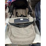 PEG-PEREGO PUSHCHAIR SEAT IN BEIGE AND BLACK RRP £270