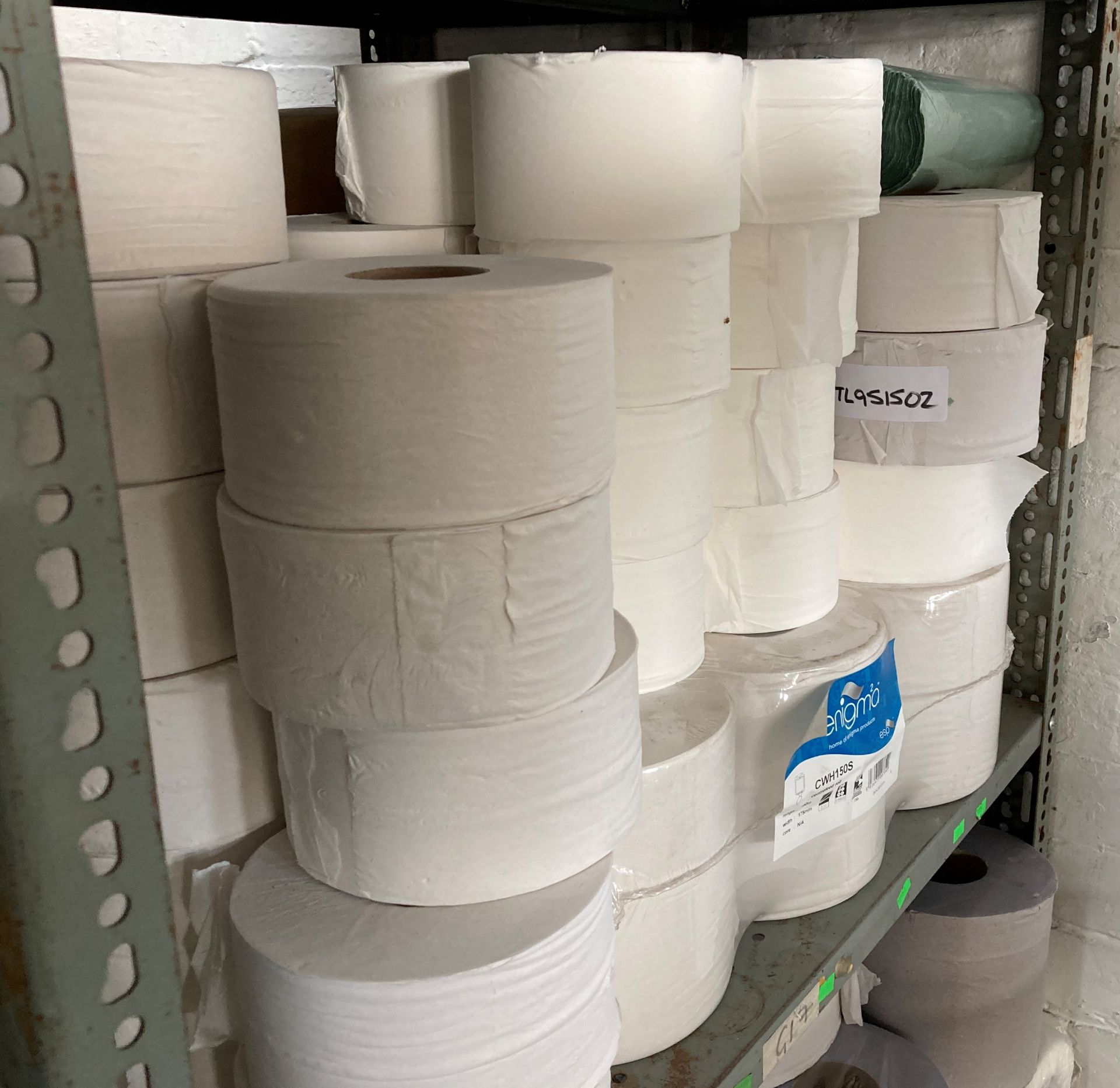 Contents to three bays - a quantity of Resource wiper rolls, - Image 3 of 4