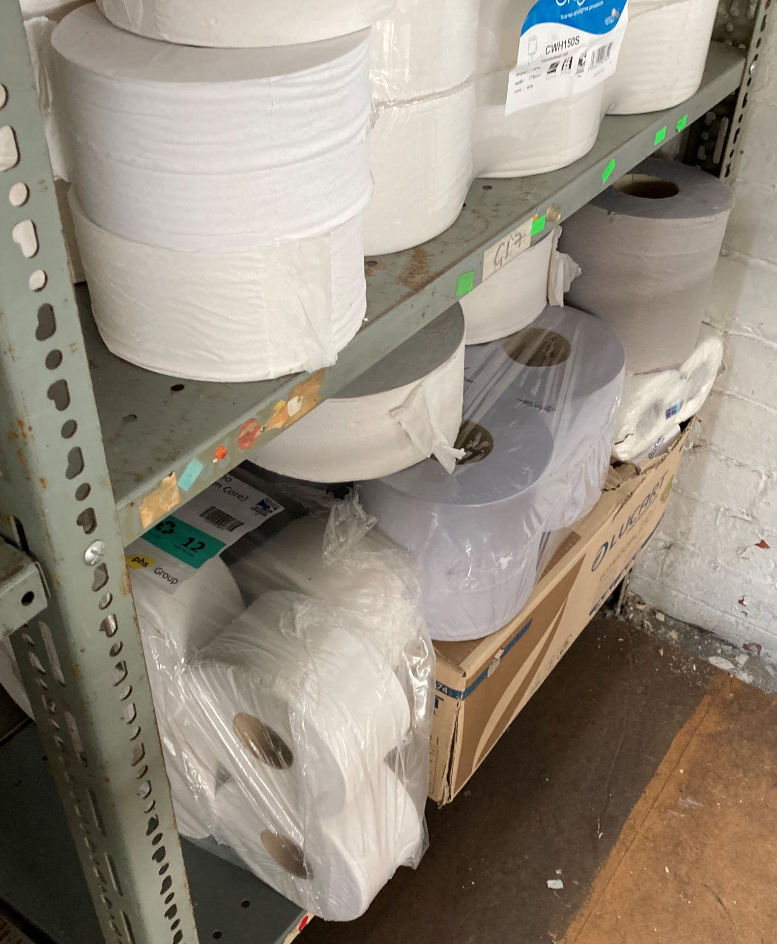 Contents to three bays - a quantity of Resource wiper rolls, - Image 4 of 4