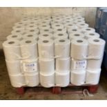 Contents to pallet - 8 x Packs of 6 LiGer white centre feed 2-ply toilet rolls (saleroom location: