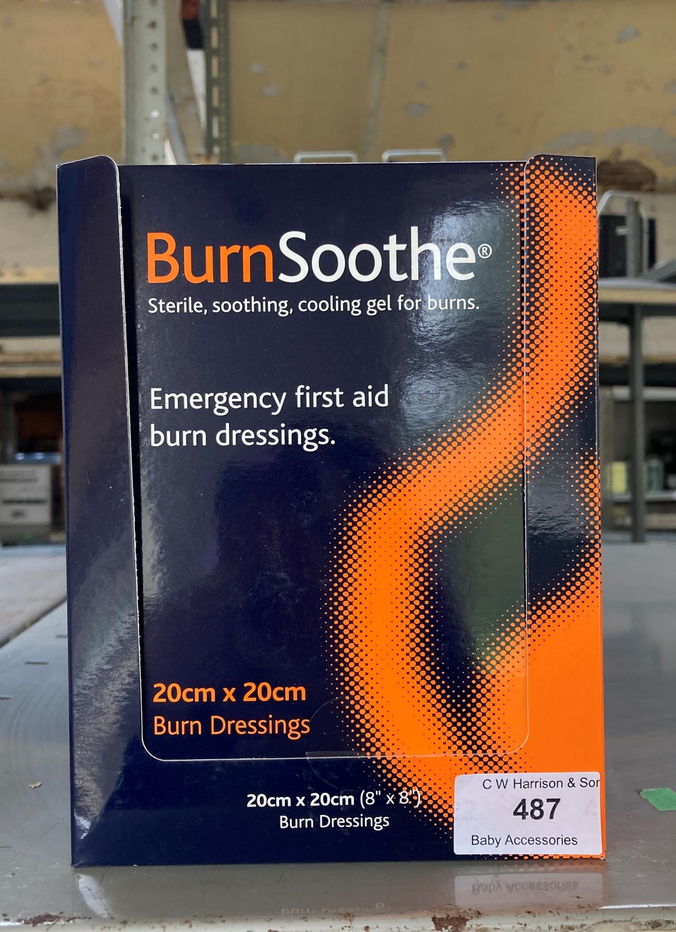 6 x boxes of 5 BurnSooth burn dressings (20cm x 20cm) (saleroom location: Sunnybank Street,
