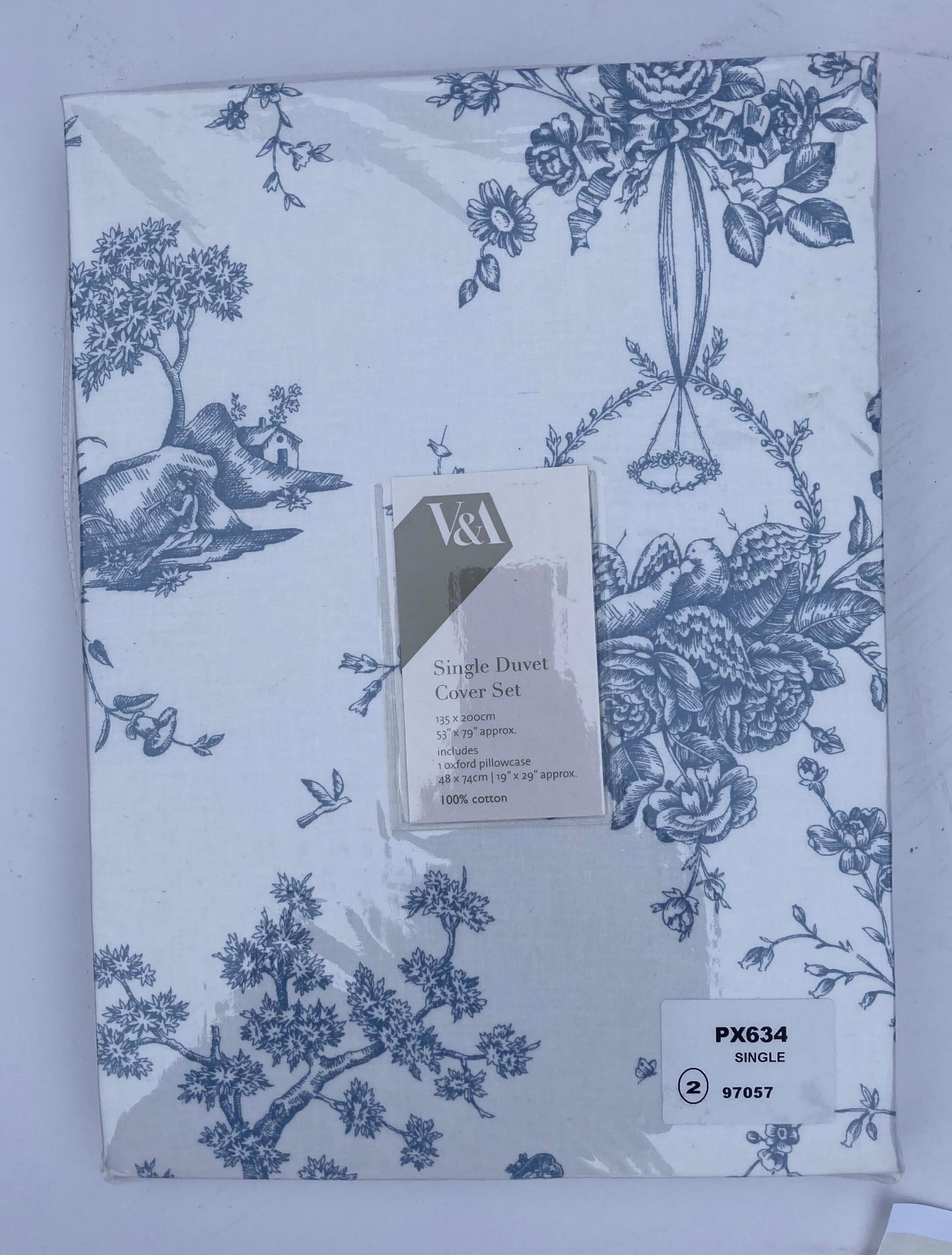 48 x new luxury single duvet covers, RRP £14.