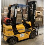 Hyundai HLF15-5 LPG gas Forklift sn. FW0110171.