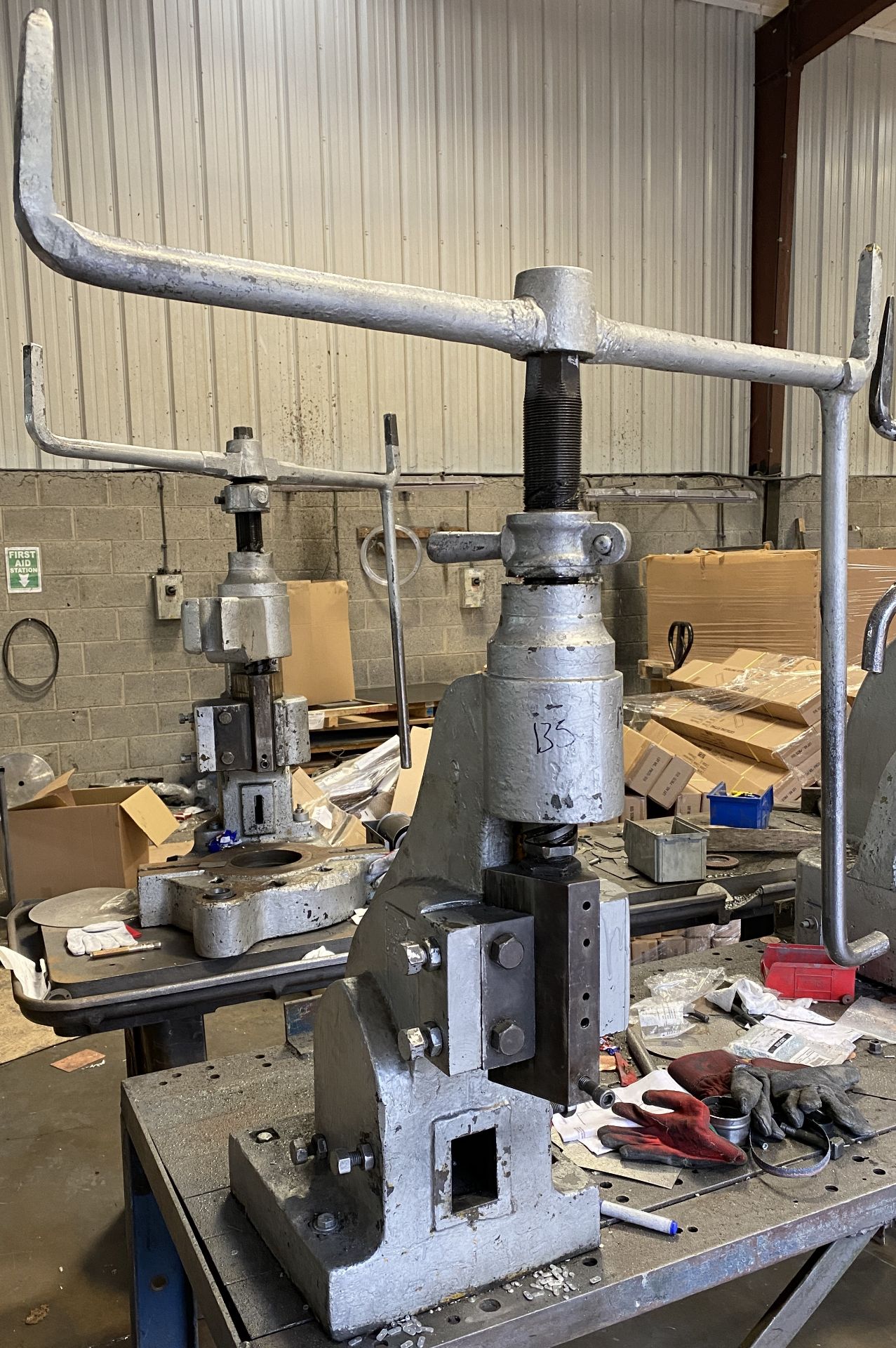 F J Edwards bench mounted Fly Press (P-358) Further Information *** Please note: