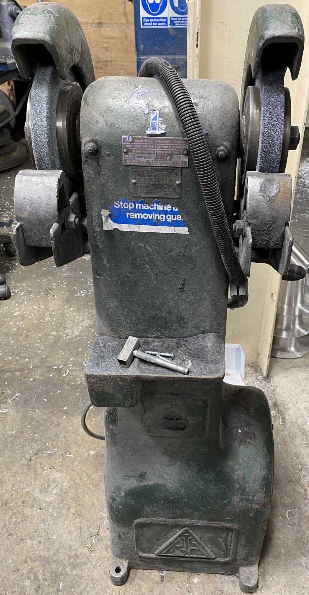 RJA Model M10 Double Ended Grinder Further Information *** Please note: This lot is