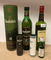 A 70cl bottle of Glenfiddich 12 Years Old Single Malt Scotch Whisky, 40% vol.