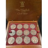 A Royal Mint Limited Edition twelve-piece set of 'The English Civil War;