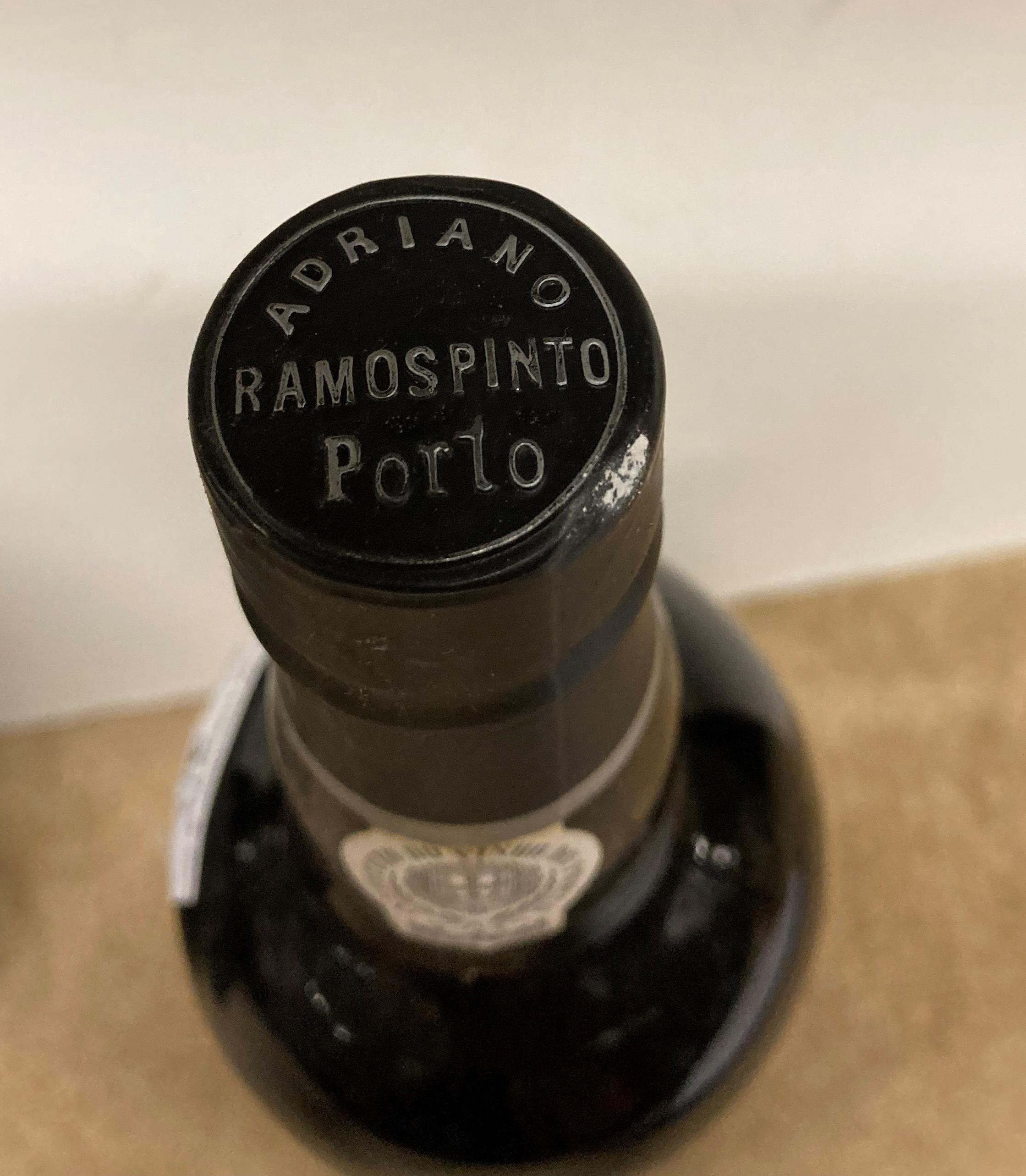 Two 75cl bottles of Porto Vintage 1985 Port shipped by Adriano Ramos-Pinto and a 75cl bottle of - Image 4 of 4