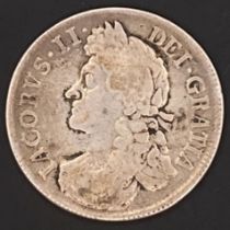 1687 James II crown,