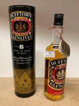 A 70cl bottle of Dufftown Glenlivet 8 Years Old Pure Malt Scotch Whisky 40% vol.