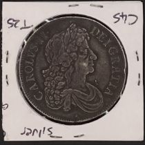 1673 Charles II crown,