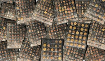 Extensive Roman coin collection, approximately 970 coins, Roman billion (low grade silver),