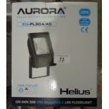 4 X AURORA 30 WATT LED FLOOD LIGHTS