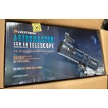 Celestron Astromaster 130EQ 130mm Newtonian reflector telescope (new boxed) (£210.