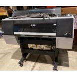 Epson Surecolour P7000 Plan Printer on mobile stand model no: KZ81A (ROUND BACK) (saleroom