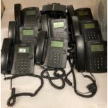 9 x Polycom HD Voice Telephone Handsets (saleroom location: P03)